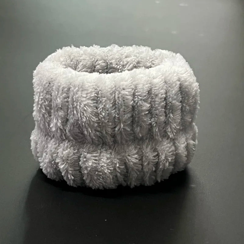 Wrist Wash Band For Women Sweatband Wrist Towels For Washing Face Sport Cuffs Wrist Sweat Band Makeup Wristband Hair Ring
