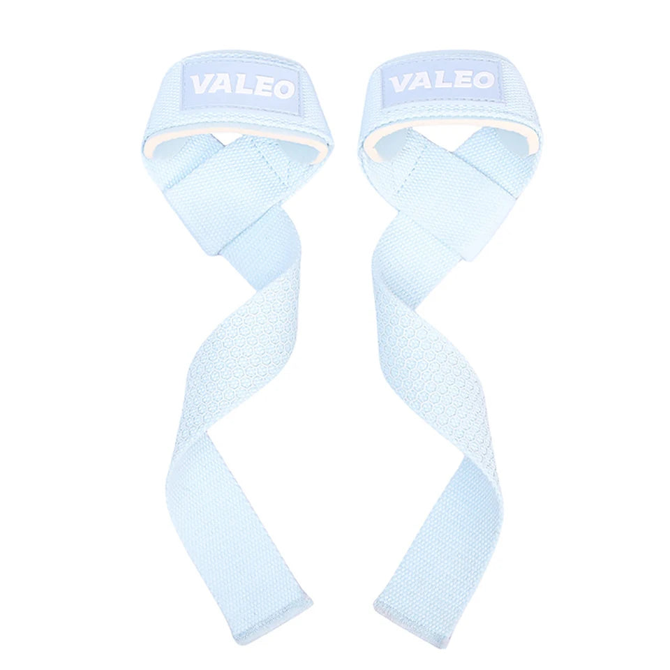 GOBYGO 1Pair Weightlifting Wrist Straps Sport Wrist Grip Strap Cellular Silicone Non-Slip Gym Hard Pull Strength Training Unisex