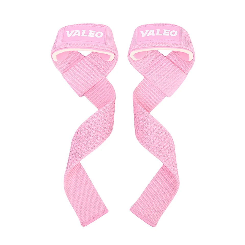GOBYGO 1Pair Weightlifting Wrist Straps Sport Wrist Grip Strap Cellular Silicone Non-Slip Gym Hard Pull Strength Training Unisex