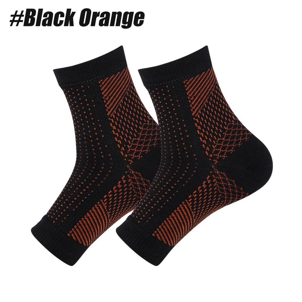 1Pair Neuropathy Socks for Women and Men,Soothe Compression Socks for Neuropathy Pain,Ankle Brace Plantar Fasciitis Socks